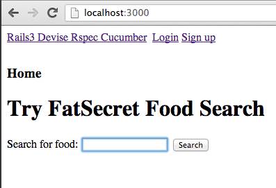 FatSecret foods.search form
