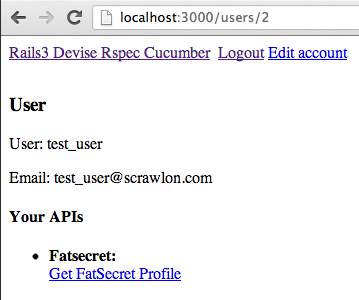 FatSecret profile.get link